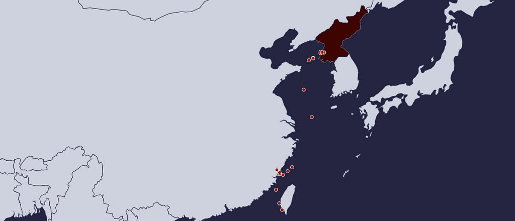 We tracked a North Korean dark ship We tracked a North Korean dark ship