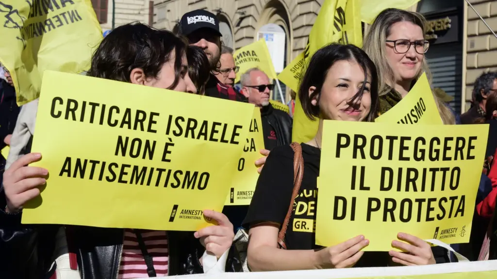 In Italy, hundreds protest bill to ban antisemitic rallies – Israel & Jewish News In Italy, hundreds protest bill to ban antisemitic rallies - Israel & Jewish News