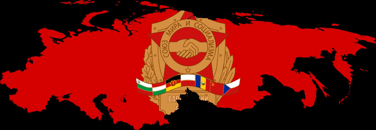 warsaw pact map