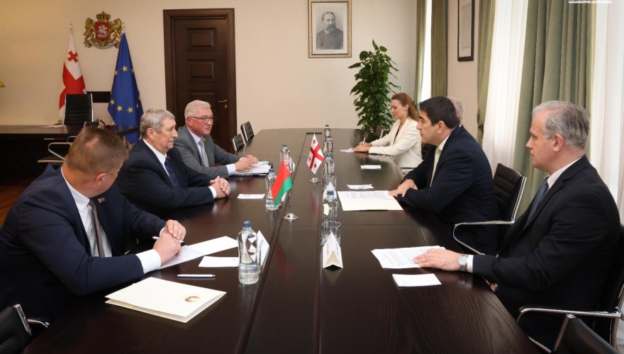 Shalva Papuashvili Met with Parliamentary Delegation of the Republic of Belarus