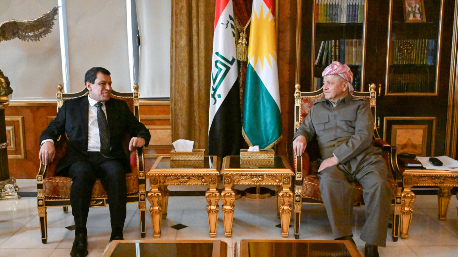 President Barzani, Mazloum Abdi Discuss Future of Kurds in Syria