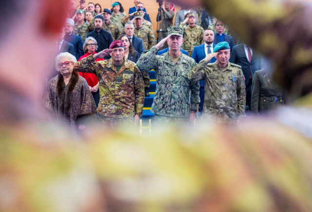 JFC NAPLES | Maj. Gen. Vergori assumes command of KFOR JFC NAPLES | Maj. Gen. Vergori assumes command of KFOR