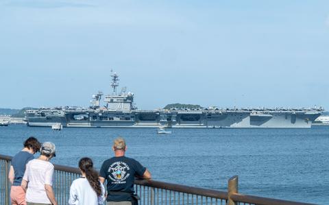 US carrier strike group en route to multinational exercise around Japan US carrier strike group en route to multinational exercise around Japan