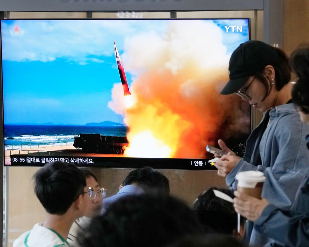 North Korea Fires Ballistic Missile Toward Sea Amid Tensions With South Korea North Korea Fires Ballistic Missile Toward Sea Amid Tensions With South Korea