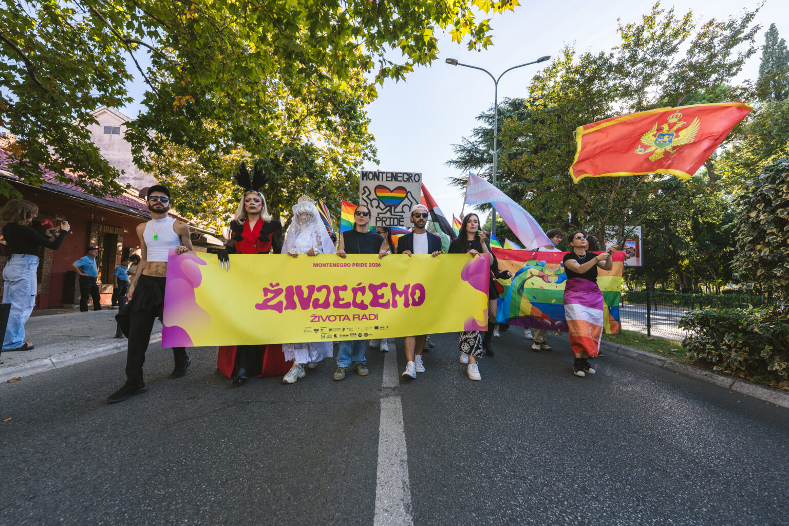 Montenegro Pride held in Podgorica with messages of equality and freedom