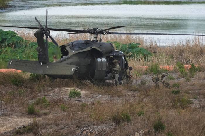 After surging troops to the border, US Army showcases a quieter Rio Grande After surging troops to the border, US Army showcases a quieter Rio Grande