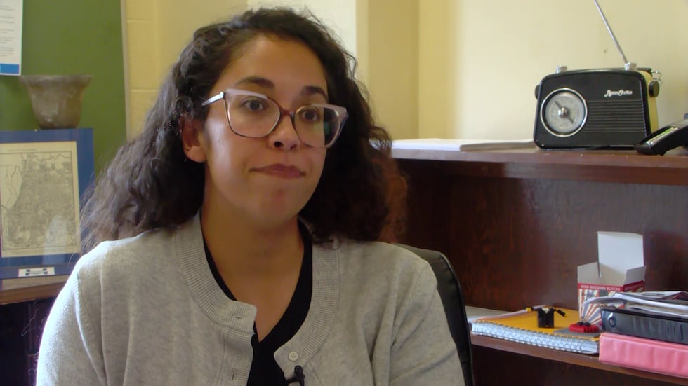 Brooke Shannon, assistant professor of political science and public policy at the University...