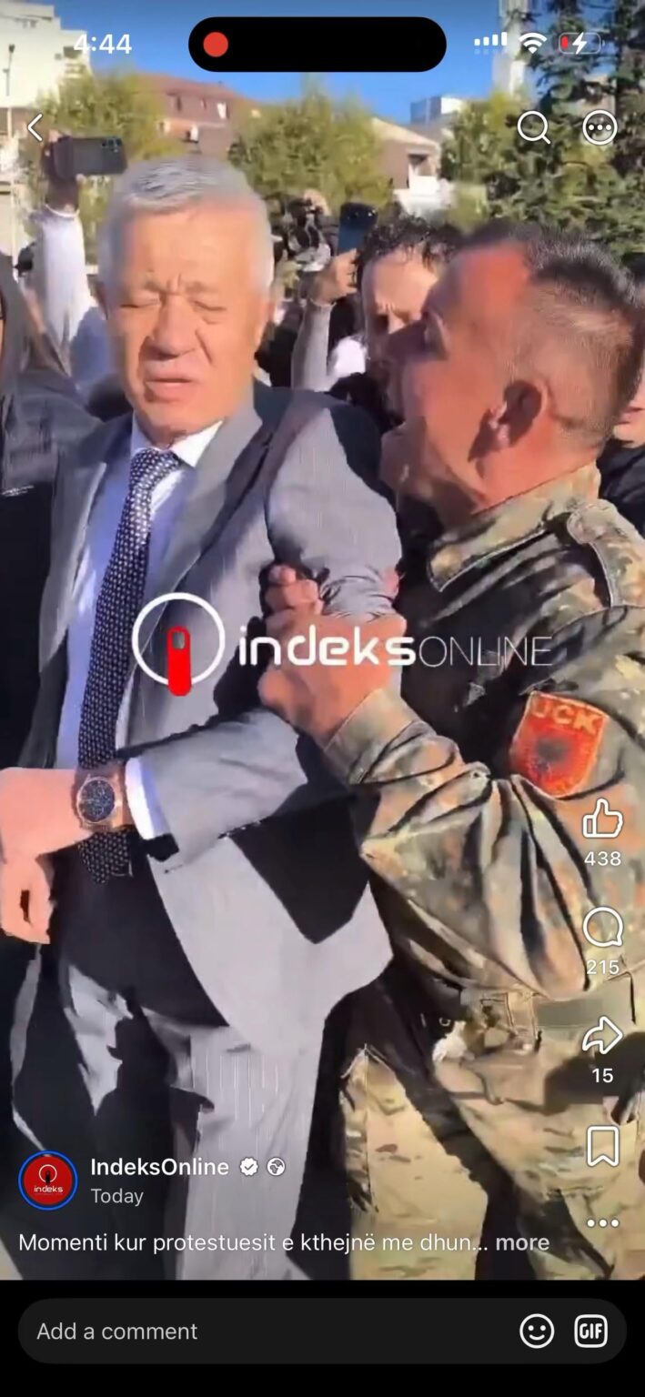 PDK's Zagart uses violence against the VV deputy