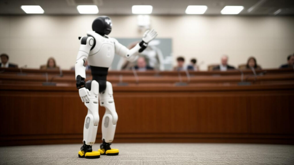 Chinese Humanoid Robots Appear at South Korea's Parliamentary Audit… Physical AI Investment 'Woefully Inadequate' — BigGo Finance
