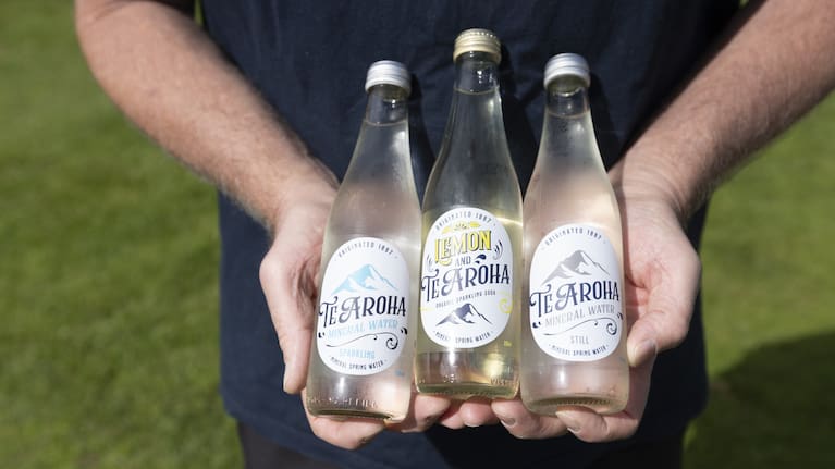 Along with the lemony stuff, the company also sells still and sparkling mineral water. 