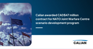 Calian awarded CAD$47 million contract for NATO Joint Warfare Cen Calian awarded CAD$47 million contract for NATO Joint Warfare Cen