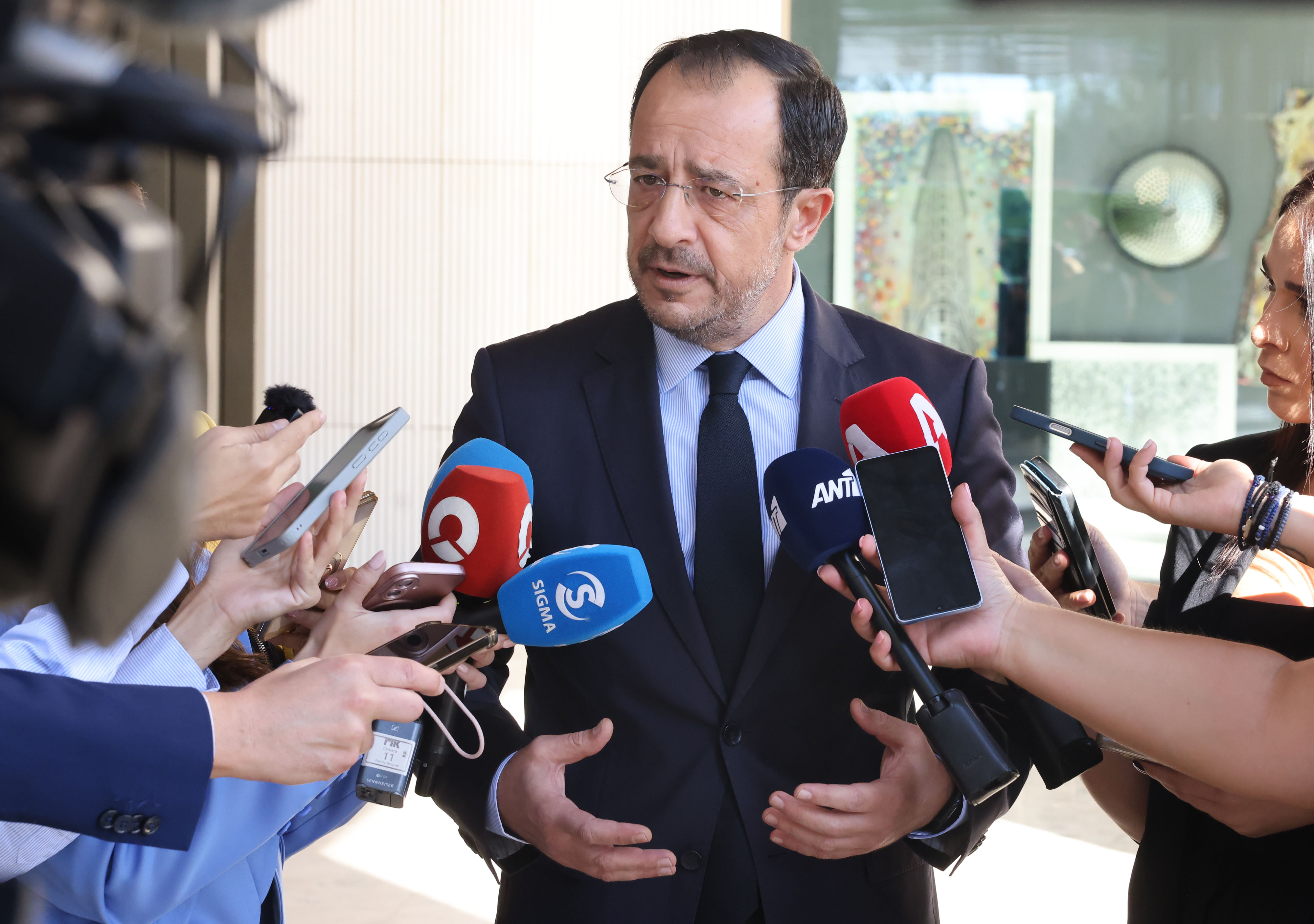 Cyprus President Nikos Christodoulides