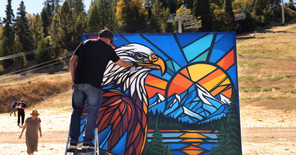 Thousands gather to celebrate the late, famed Big Bear eagle Jackie Thousands gather to celebrate the late, famed Big Bear eagle Jackie